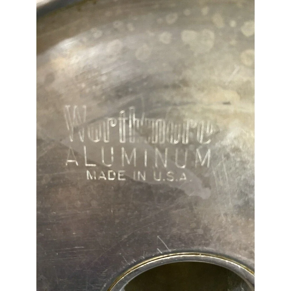 Aluminum Angel Food Cake Pan 10” Tube Cake Pan 3 Footed 2 Piece